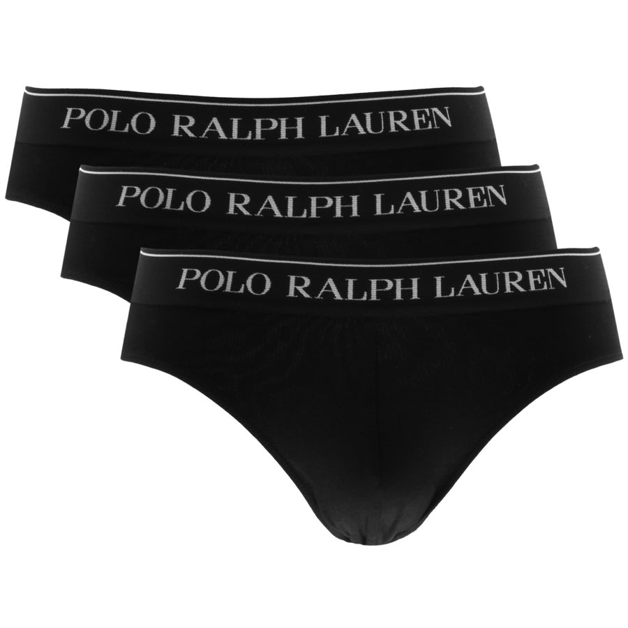 Alternative Image for ProductRalph Lauren Underwear 3 Pack Briefs Black1